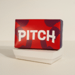 Kemasan lunchbox Ivory custom berbahan kertas food grade, desain bisa disesuaikan dengan branding usaha.